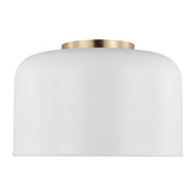 Visual Comfort Studio - 7505401EN3-115 - LED Flush Mount - Malone - Matte White
