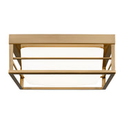 Visual Comfort Studio - 7529693S-848 - LED Flush Mount - Dearborn - Satin Brass