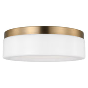 Generation Lighting - 7569093S-848 - LED Flush Mount - Rhett - Satin Brass