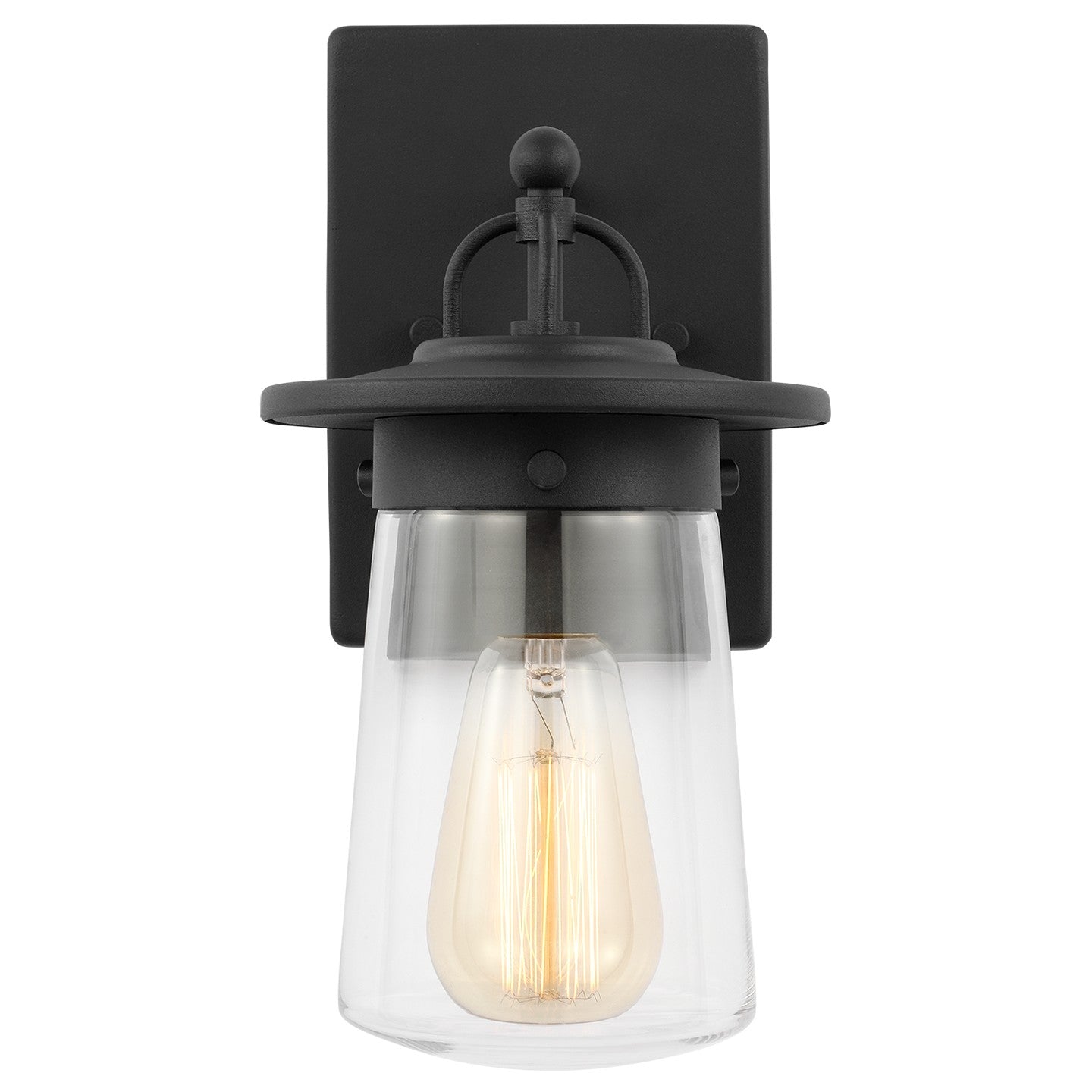 Generation Lighting - 8508901-12 - One Light Outdoor Wall Lantern - Tybee - Black