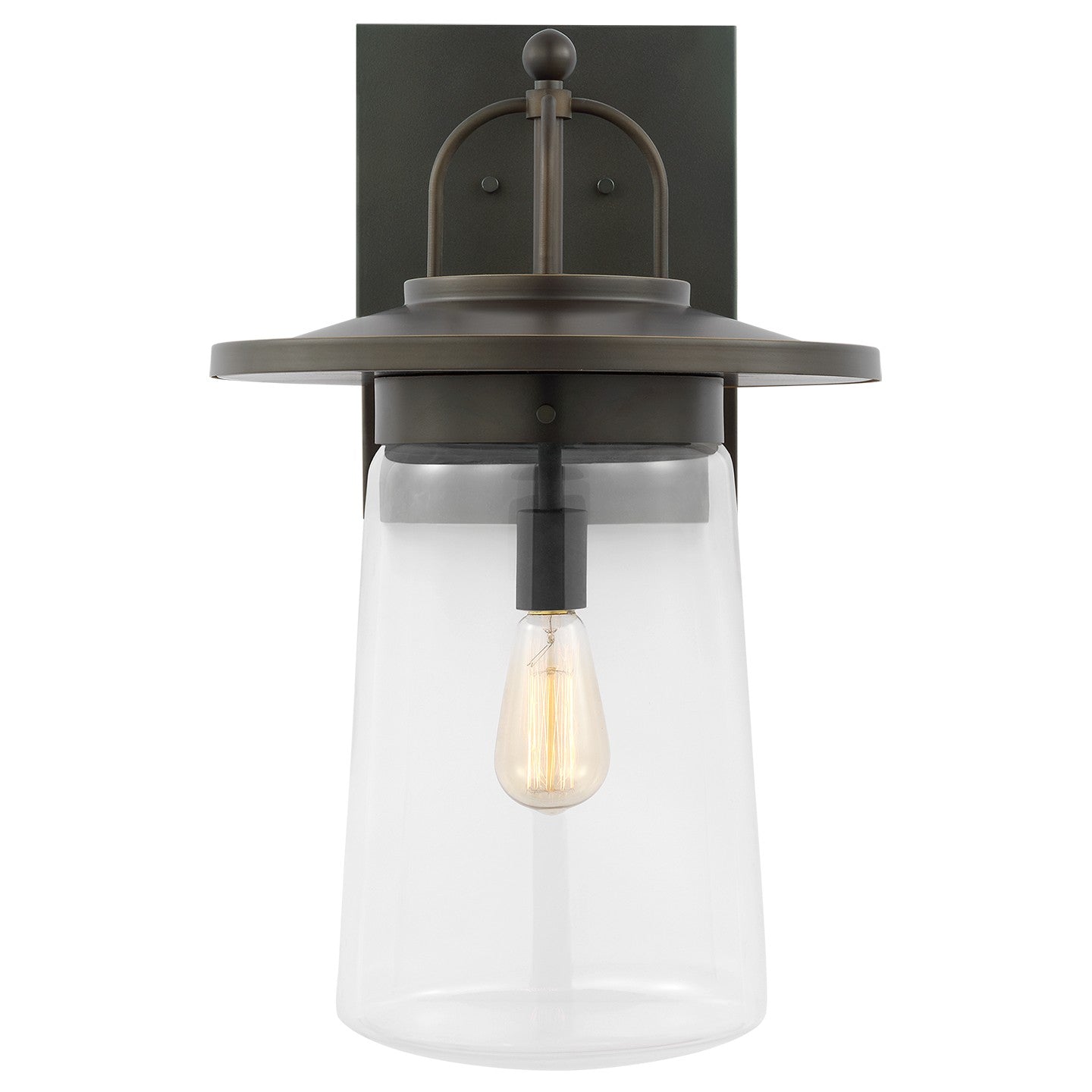 Generation Lighting - 8808901-71 - One Light Outdoor Wall Lantern - Tybee - Antique Bronze