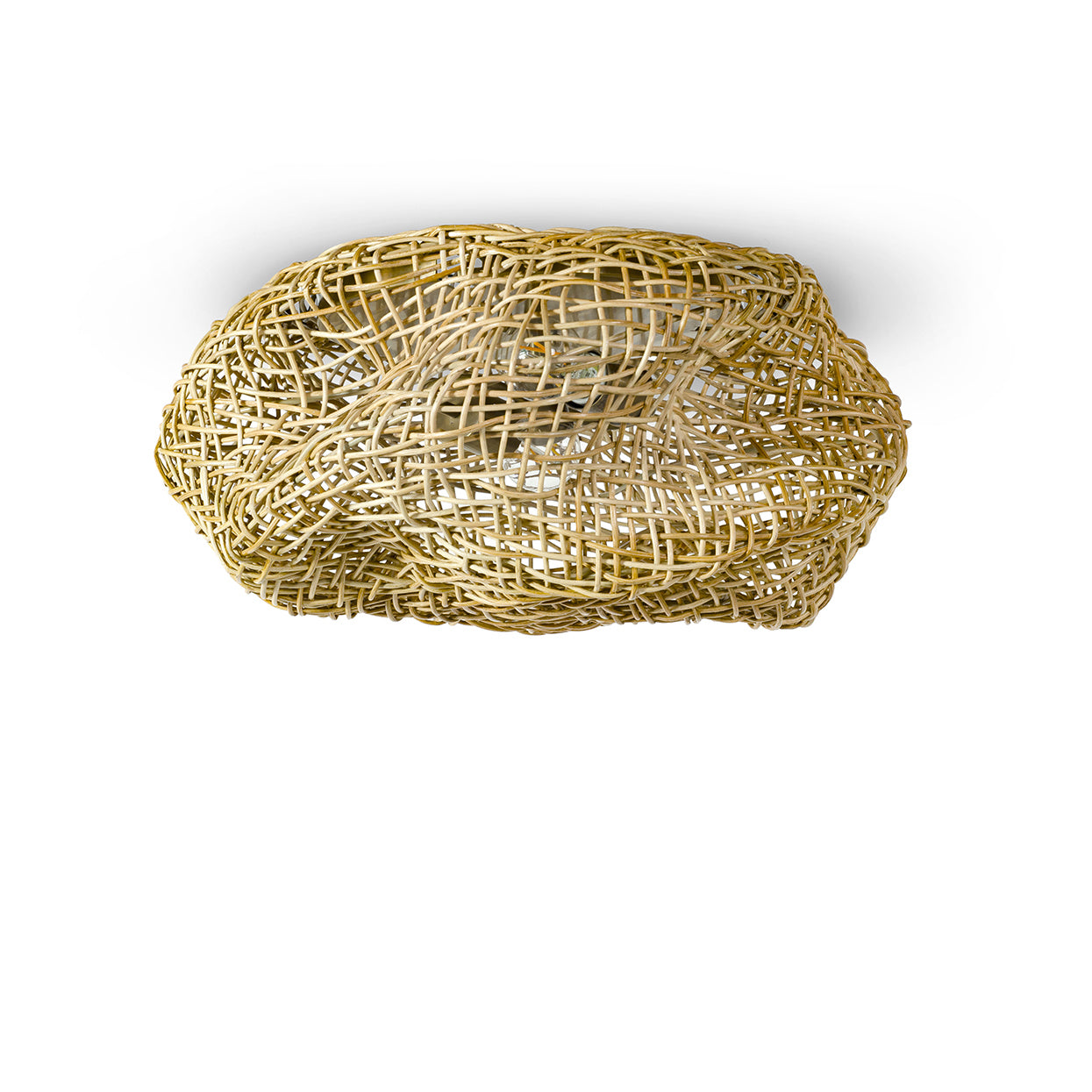 Palecek - 2790-79 - Two Light Flush Mount - Andorra - Antique Brass