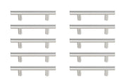 Elegant Lighting - PL400-3-NK-10PK - Bar Pull Multipack (set of 10) - Quinn - Brushed Nickel