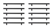 Elegant Lighting - PL400-6-MB-10PK - Bar Pull Multipack (set of 10) - Quinn - Matte Black