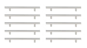 Elegant Lighting - PL400-6-NK-10PK - Bar Pull Multipack (set of 10) - Quinn - Brushed Nickel