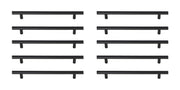 Elegant Lighting - PL400-7-MB-10PK - Bar Pull Multipack (set of 10) - Quinn - Matte Black