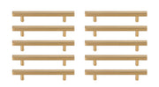 Elegant Lighting - PL402-5-BR-10PK - Bar Pull Multipack (set of 10) - Dior - Brass