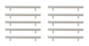 Elegant Lighting - PL402-6-NK-10PK - Bar Pull Multipack (set of 10) - Dior - Brushed Nickel