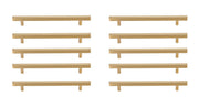 Elegant Lighting - PL402-7-BR-10PK - Bar Pull Multipack (set of 10) - Dior - Brass