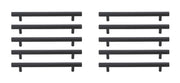 Elegant Lighting - PL402-7-MB-10PK - Bar Pull Multipack (set of 10) - Dior - Matte Black