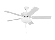 Generation Lighting - 5LDDC52RZWD - 52" Ceiling Fan - Linden - Matte White
