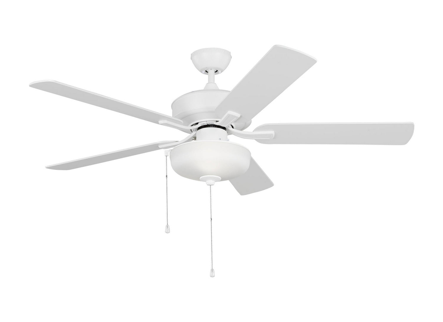 Generation Lighting - 5LDO52RZWD - 52" Ceiling Fan - Linden - Matte White