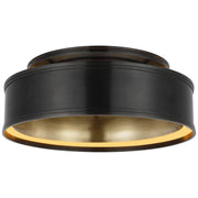 Visual Comfort Signature - CHC 4612BZ - LED Flush Mount - Connery - Bronze