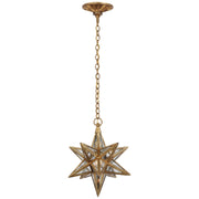 Visual Comfort Signature - CHC 5210GI-AM - LED Lantern - Moravian Star - Gilded Iron