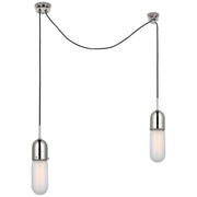 Visual Comfort Signature - TOB 5645PN-FG-2 - LED Pendant - Junio - Polished Nickel