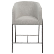 Uttermost - 23737 - Counter Stool - Jacobsen - Aged Black Iron
