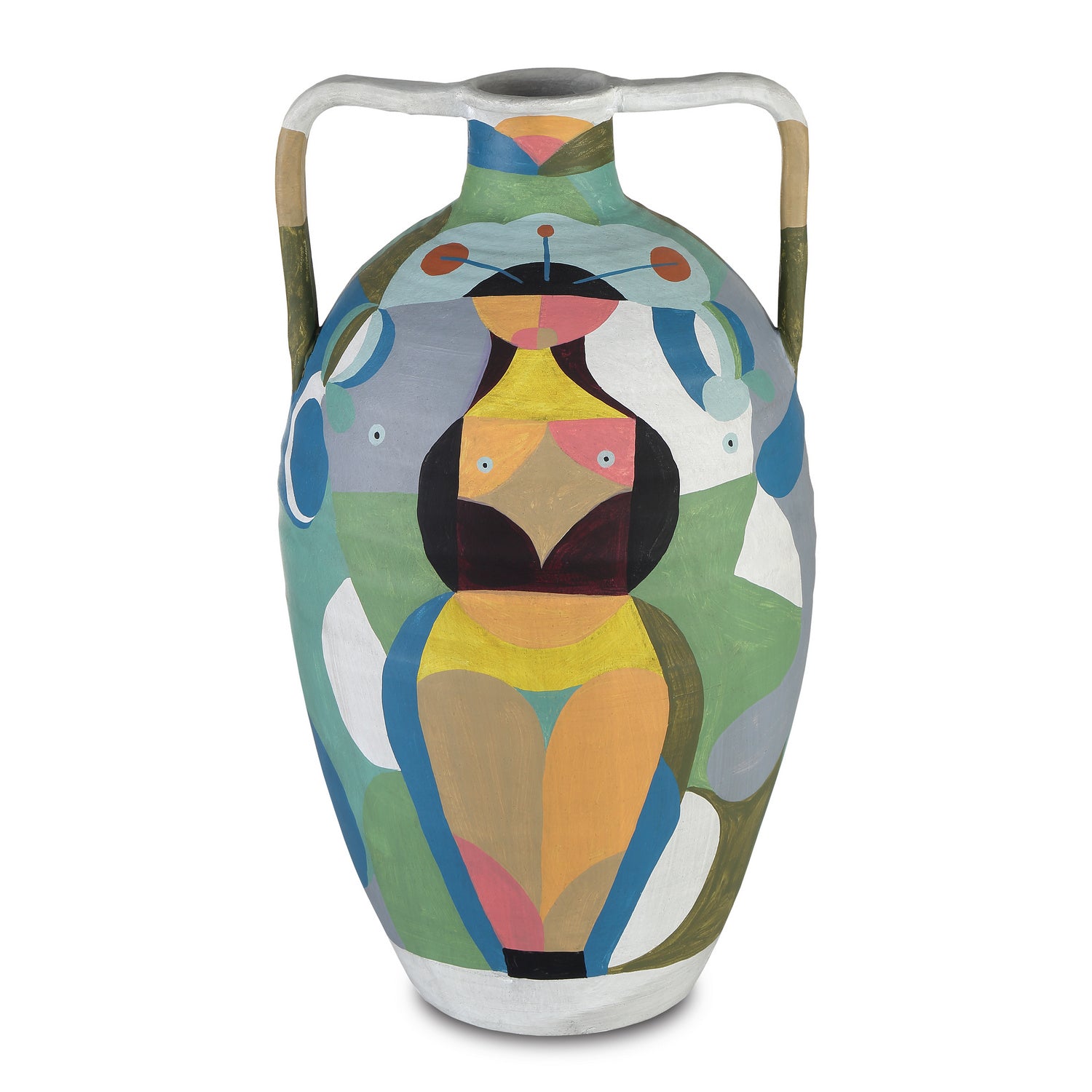 Currey and Company - 1200-0616 - Vase - Amphora Collection - Multicolor