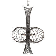 Currey and Company - 9000-0963 - Six Light Chandelier - Bronze Gold