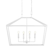 Currey and Company - 9000-0979 - Six Light Chandelier - Gesso White