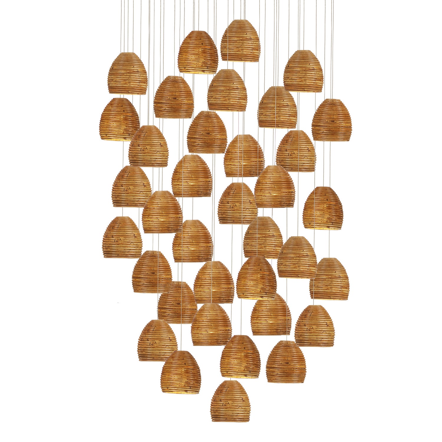 Currey and Company - 9000-1004 - 36 Light Pendant - Natural
