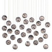 Currey and Company - 9000-1010 - 30 Light Pendant - Earth with Speckles