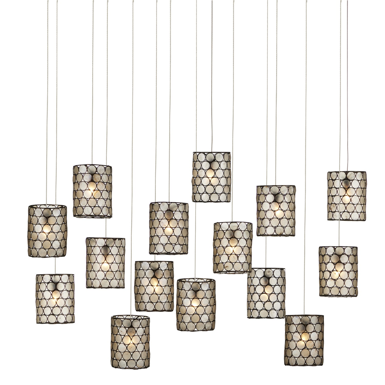 Currey and Company - 9000-1051 - 15 Light Pendant - Cupertino