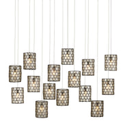 Currey and Company - 9000-1051 - 15 Light Pendant - Cupertino