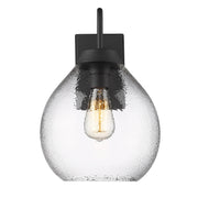 Golden - 1094-OWM NB-HCG - One Light Outdoor Wall Sconce - Ariella - Natural Black