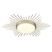 Golden - 9126-FM18 WG-OP - LED Flush Mount - Kieran - White Gold