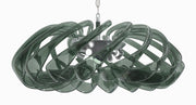 Metropolitan - N9449 - Eight Light Pendant - Donatella - Polished Nickel