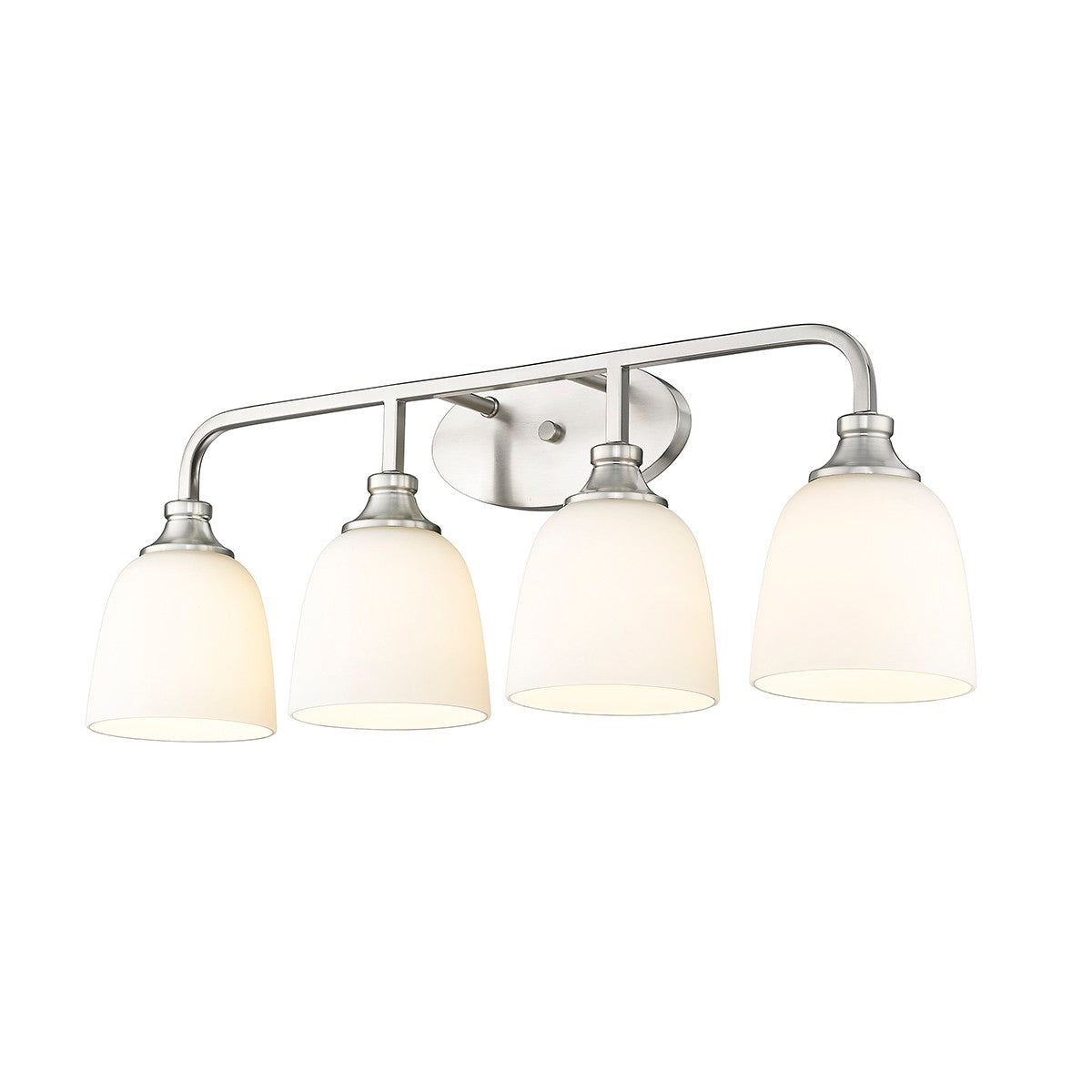 Millennium - 491004-BN - Four Light Vanity - Alberta - Brushed Nickel