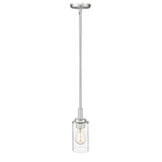 Millennium - 495001-BN - One Light Mini Pendant - Janna - Brushed Nickel