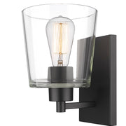 Millennium - 496001-MB - One Light Wall Sconce - Evalon - Matte Black