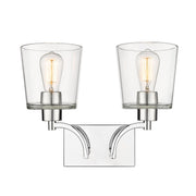 Millennium - 496002-CH - Two Light Vanity - Evalon - Chrome