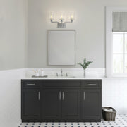 Millennium - 496003-CH - Three Light Vanity - Evalon - Chrome