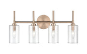 Millennium - 9924-MG - Four Light Vanity - Chastine - Modern Gold