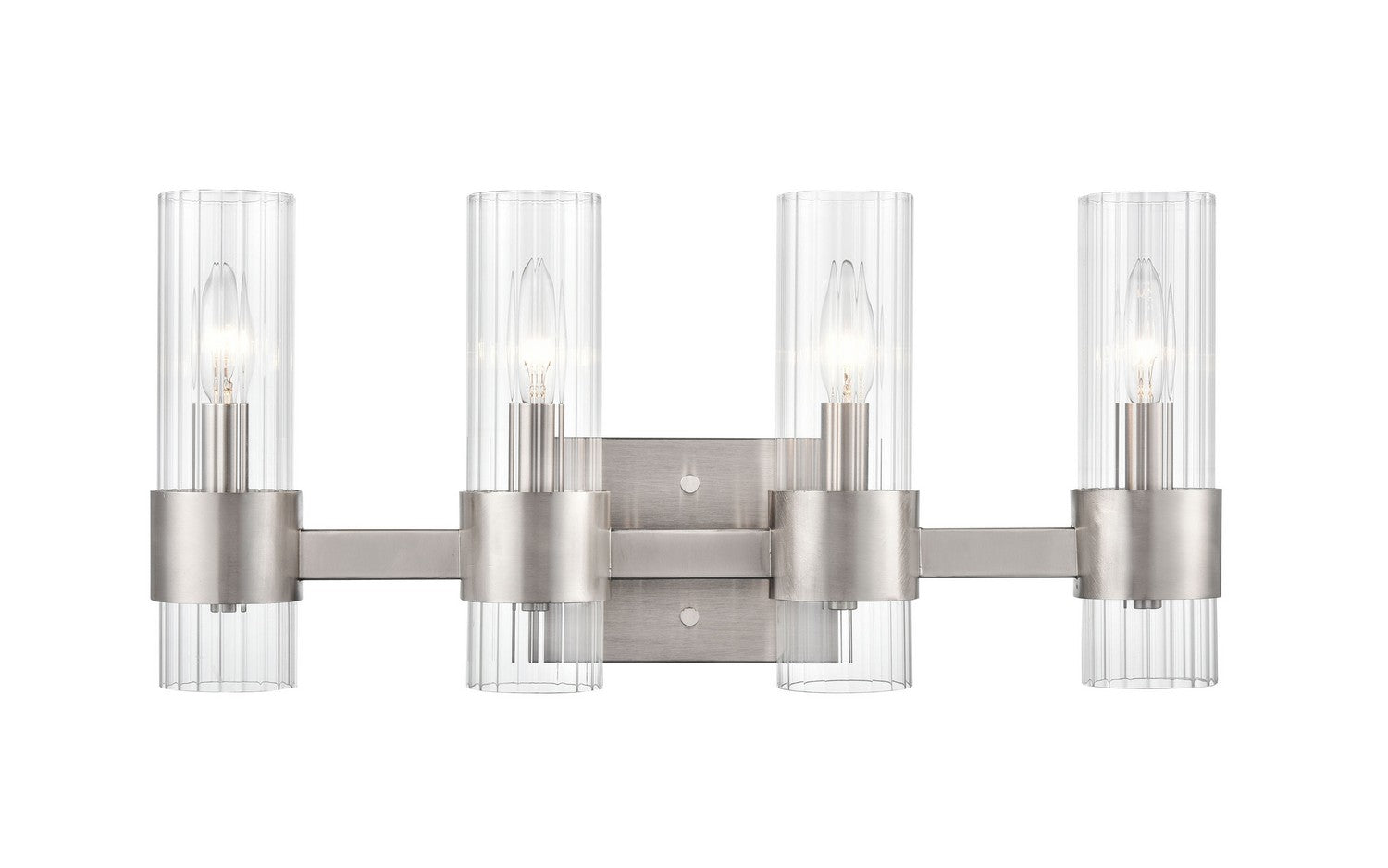 Millennium - 9964-BN - Four Light Vanity - Caberton - Brushed Nickel