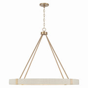 Capital Lighting - 449881MA - Eight Light Chandelier - Delaney - Matte Brass