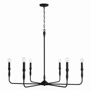 Capital Lighting - 450362XK - Six Light Chandelier - Paloma - Textured Black