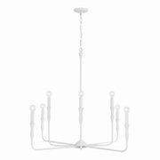 Capital Lighting - 450381XW - Eight Light Chandelier - Paloma - Textured White