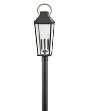 Hinkley - 17501BK - LED Post Top or Pier Mount Lantern - Dawson - Black