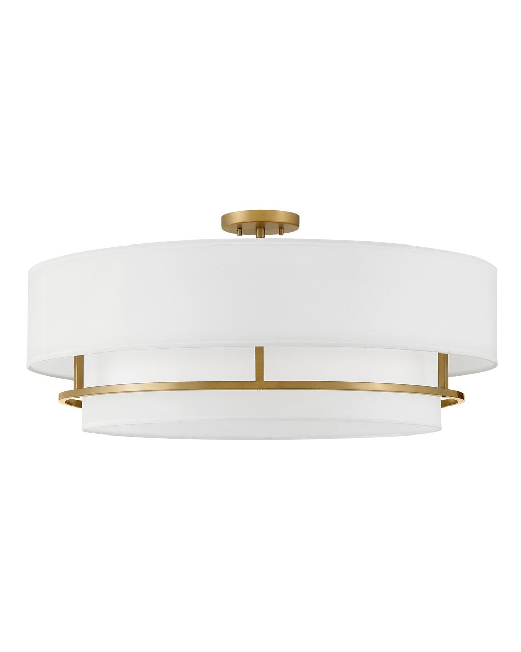 Hinkley - 38895LCB - LED Convertible Semi-Flush Mount - Graham - Lacquered Brass