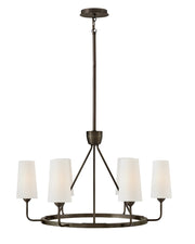 Hinkley - 45006BX - LED Chandelier - Lewis - Black Oxide