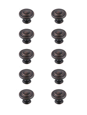 Elegant Lighting - KB2006-ORB-10PK - Knob Multipack (Set of 10) - Minu - Oil-rubbed Bronze