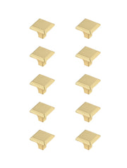 Elegant Lighting - KB2012-GD-10PK - Knob Multipack (Set of 10) - Wilow - Brushed Gold
