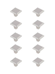 Elegant Lighting - KB2012-NK-10PK - Knob Multipack (Set of 10) - Wilow - Brushed Nickel