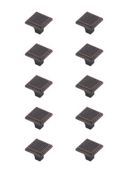 Elegant Lighting - KB2012-ORB-10PK - Knob Multipack (Set of 10) - Wilow - Oil-rubbed Bronze