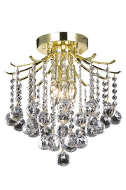 Elegant Lighting - LD8200F12G - Three Light Flush Mount - Amelia - Gold