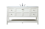 Elegant Lighting - VF16460WH - Vanity Sink Set - Theo - white