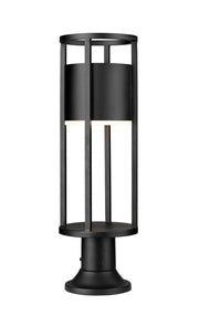 Z-Lite - 517PHM-553PM-BK-LED - LED Outdoor Pier Mount - Luca - Black